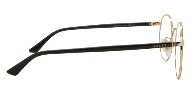 Gucci GG0297OK Asian Fit 003 Round Black Eyeglasses  display picture 3