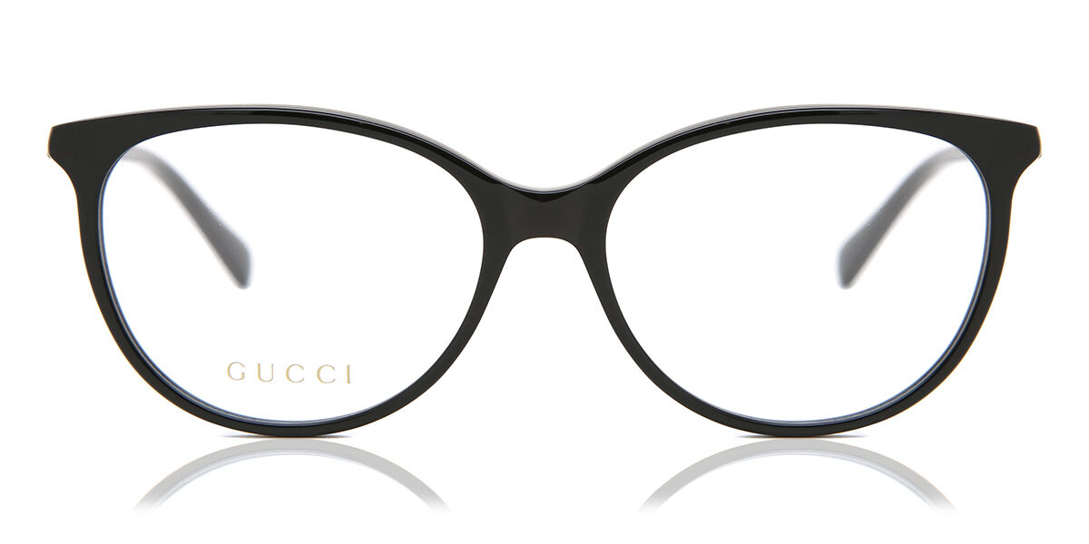 Gucci GG0550O 005 Oval Black Eyeglasses | SmartBuyGlasses US