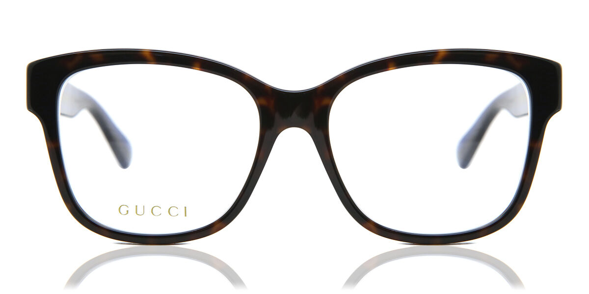 【新品】グッチ GG0038ON メガネ Gucci GG0038ON Designer Fashion Eyeglasses: Classic Square Shape