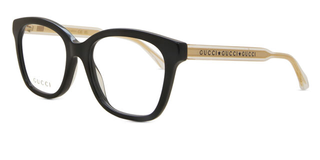 Gucci Women Eyeglasses Black Crystal Square GG0566O 001 NEW AUTHENTIC ✨ LUXURY NEW AUTHENTIC GUCCI GG0566O 001 BLACK SQUARE  main image 4