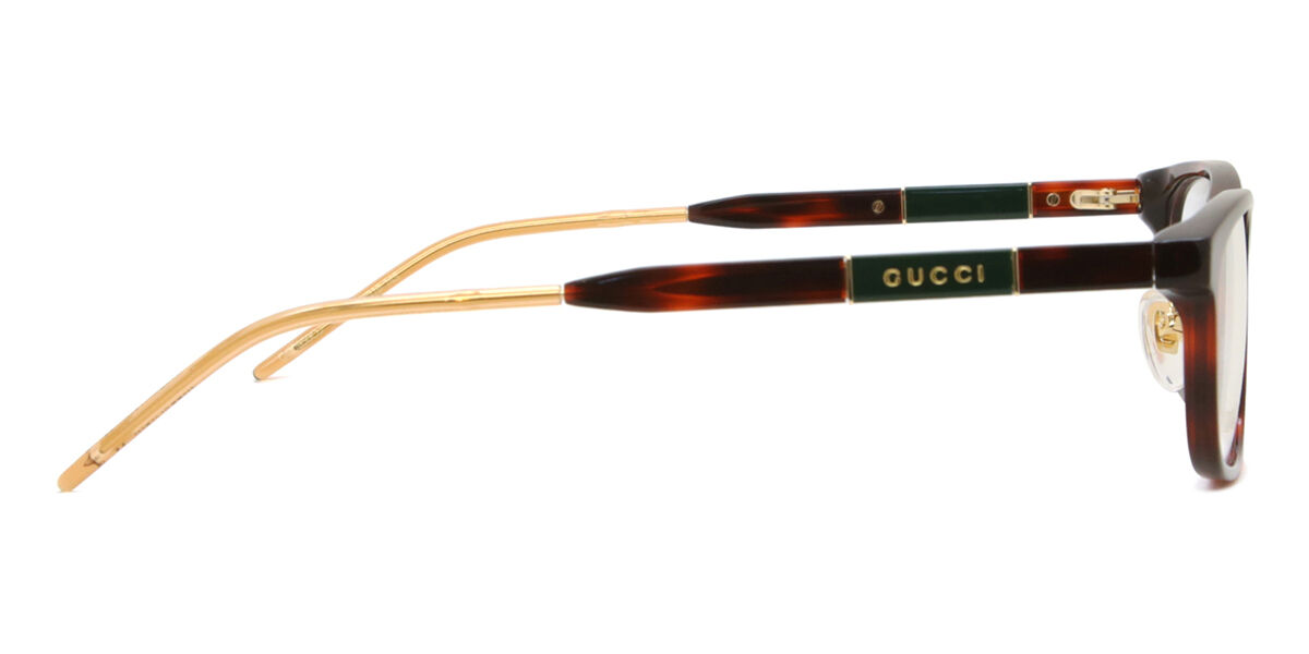 Gucci GG0858OJ Asian Fit 003 Square Tortoise Eyeglasses