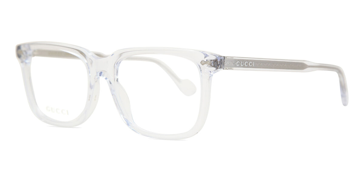Gucci GG0737O 018 Square Clear Eyeglasses | SmartBuyGlasses US
