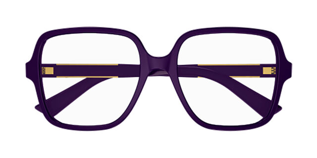 Gucci GG1193O 003 Square Violet Eyeglasses | SmartBuyGlasses US display picture 3