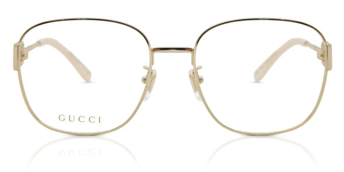 Gucci GG0952O 001 Square Gold Eyeglasses | SmartBuyGlasses US display picture 1