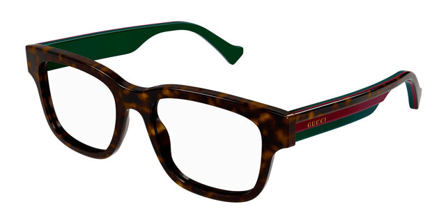 Gucci GG1303O 002 Square Tortoise Eyeglasses  display picture 2
