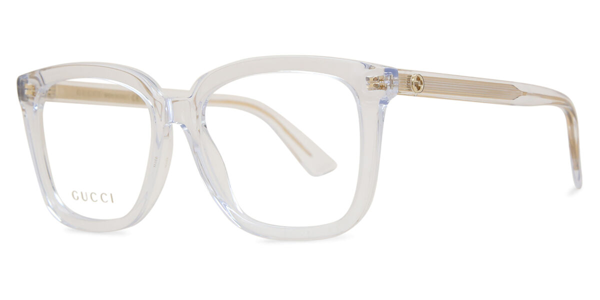 Gucci GG1319O 003 Square Clear Eyeglasses | SmartBuyGlasses US