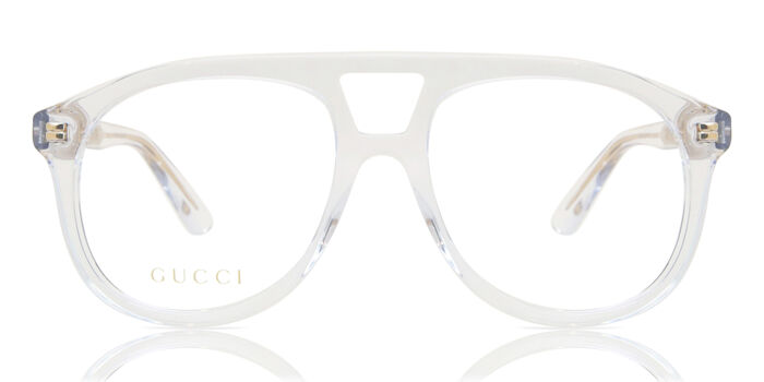 Gucci GG1320O 001 Pilot Black Eyeglasses | SmartBuyGlasses US display picture 2