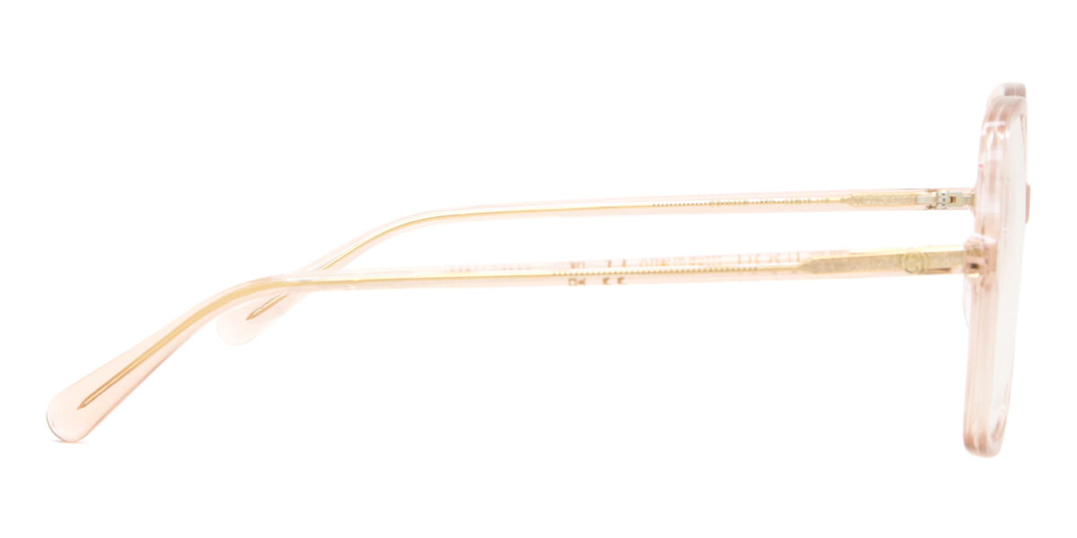 Gucci GG1003O 006 Square Transparent Nude Pink Eyeglasses