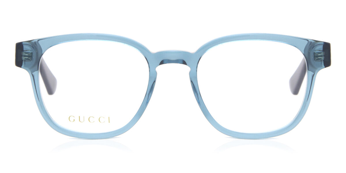 Gucci GG0927O 006 Transparent Blue Eyeglasses | SmartBuyGlasses US