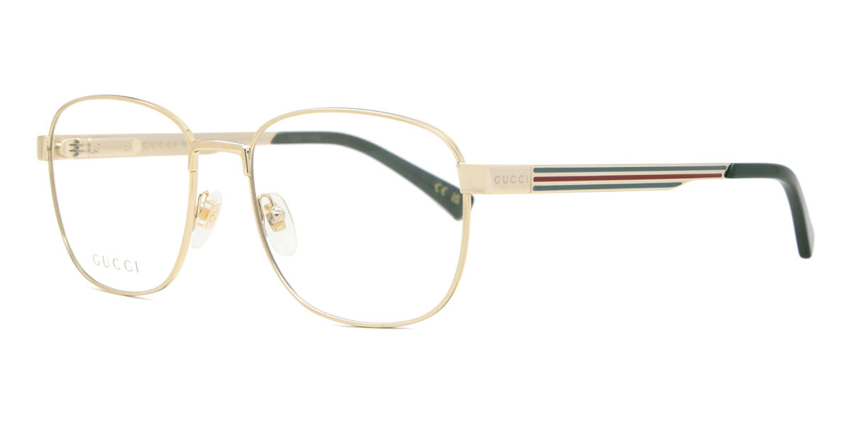 Gucci GG1225O 002 Gold Eyeglasses | SmartBuyGlasses US