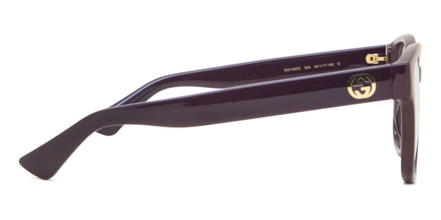 Gucci GG1340O 004 Square Burgundy Eyeglasses | SmartBuyGlasses US