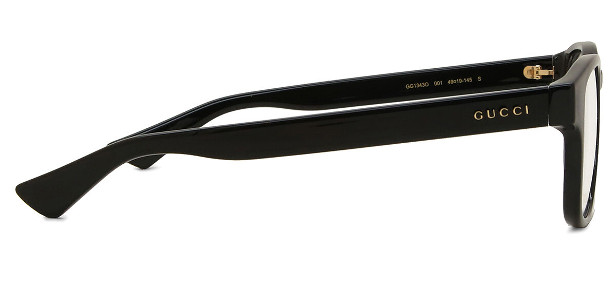 Gucci GG1343O 001 Square Black Eyeglasses | SmartBuyGlasses US