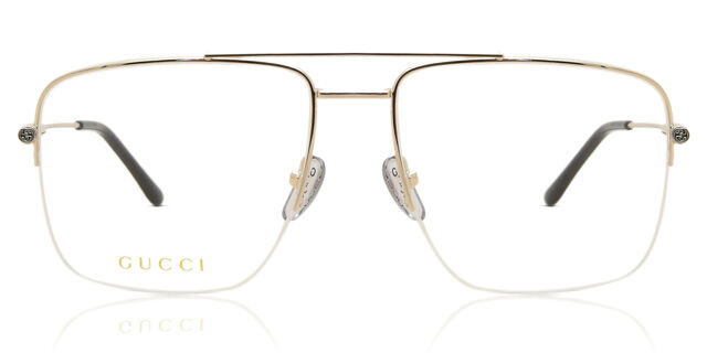 Gucci GG1415O 001 Gold Eyeglasses | SmartBuyGlasses US display picture 3