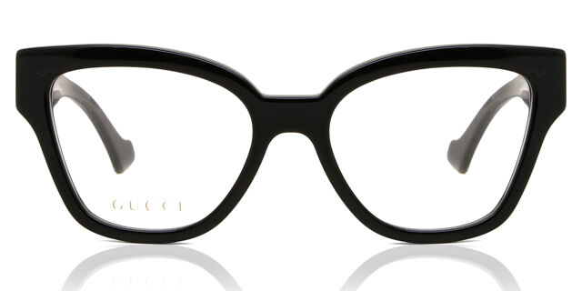 Gucci GG1424O 005 Cat Eye Black Eyeglasses | SmartBuyGlasses US display picture 1