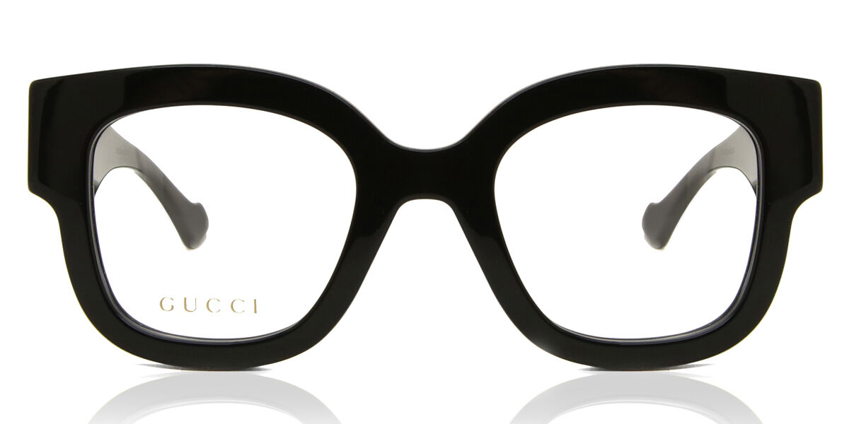 Gucci GG1423O 001 Square Black Eyeglasses | SmartBuyGlasses US