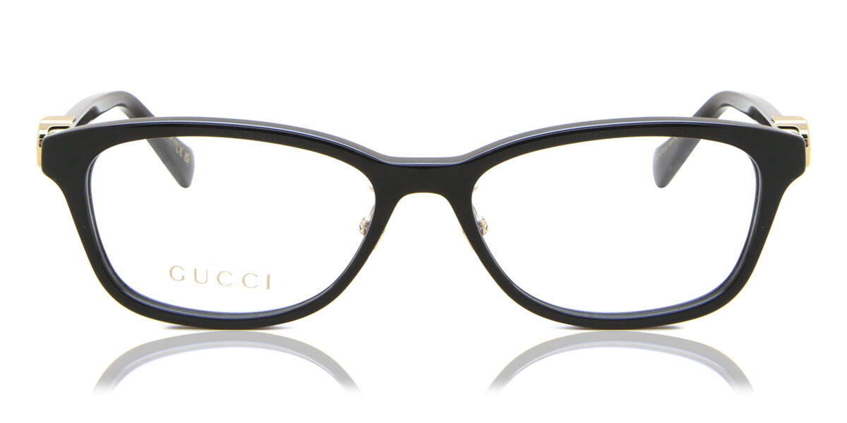 Gucci GG1473OJ Asian Fit 001 Black Eyeglasses | SmartBuyGlasses US