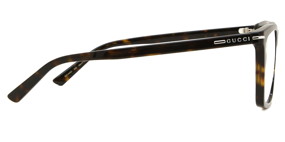 Gucci GG1445O 006 Tortoise Eyeglasses | SmartBuyGlasses US