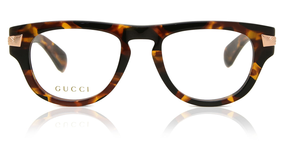 Gucci GG1519O 002 Tortoise Eyeglasses | SmartBuyGlasses US