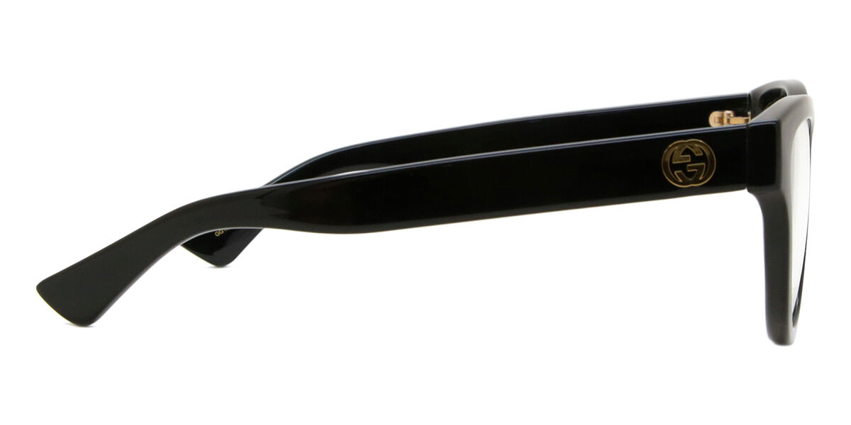 Gucci GG1581O 001 Cat Eye Black Eyeglasses | SmartBuyGlasses US