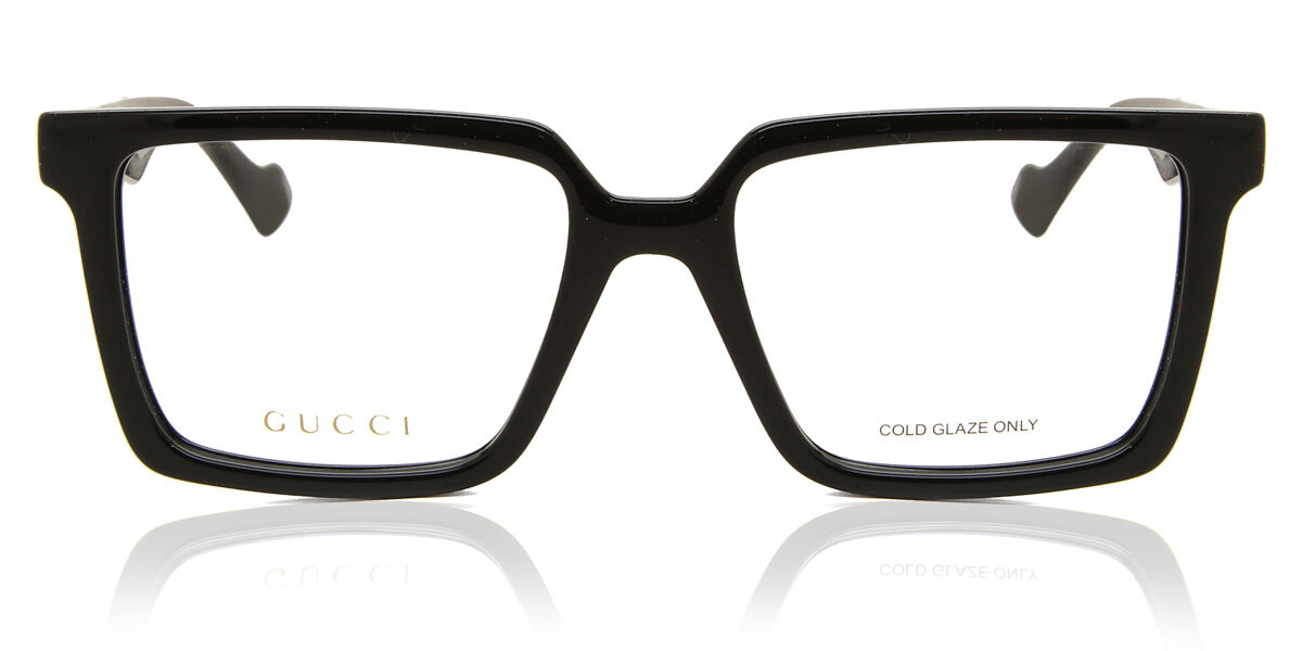 Gucci GG1540O 005 Square Black Eyeglasses | SmartBuyGlasses US
