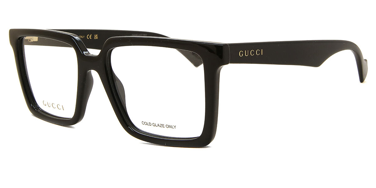 Gucci GG1540O 005 Square Black Eyeglasses | SmartBuyGlasses US