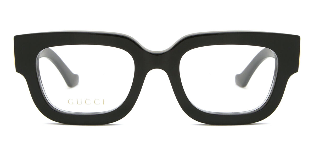 Gucci GG1548O 001 Square Black Eyeglasses | SmartBuyGlasses US