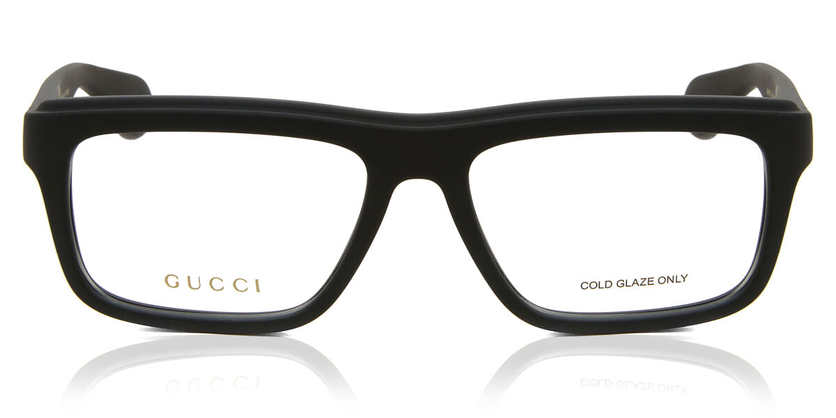 Gucci GG1572O 001 Rectangle Black Eyeglasses | SmartBuyGlasses US