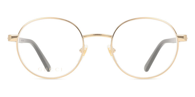 Gucci Gold Round Eyeglasses Frames Only Gucci GG1939O 001 Glasses - US main image 3