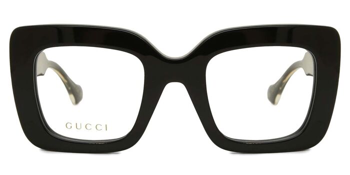 Gucci GG1554O 002 Square Tortoise Eyeglasses  display picture 3