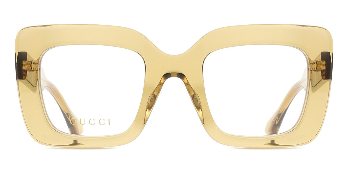 Gucci GG1554O 002 Square Tortoise Eyeglasses | SmartBuyGlasses US