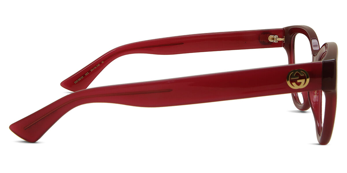 Gucci GG1581O 003 Fuchsia Eyeglasses | SmartBuyGlasses US