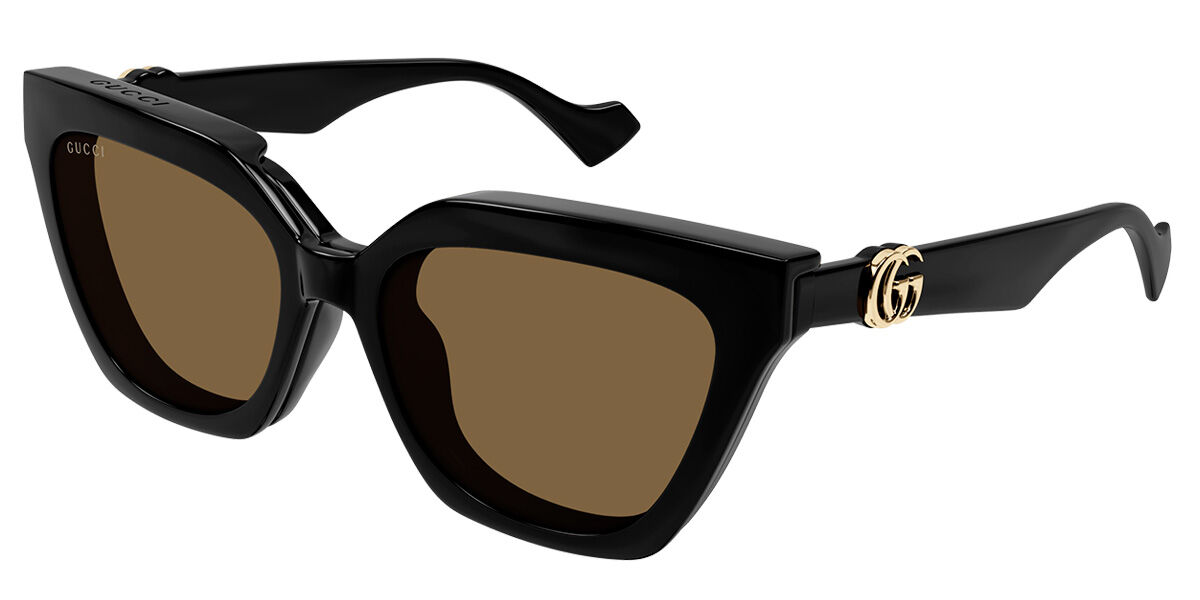 Gucci GG1542S With Clip-On 002 Cat Eye Violet Eyeglasses