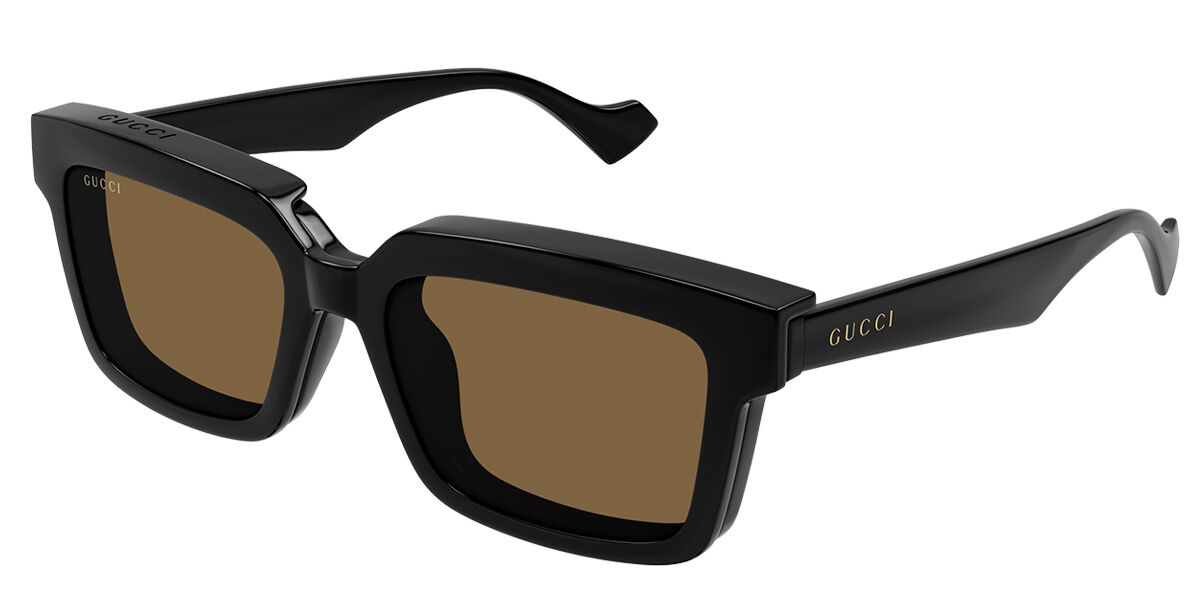 gucci サングラス Gucci GG1543S With Clip-On 001 Rectangle Black Eyeglasses