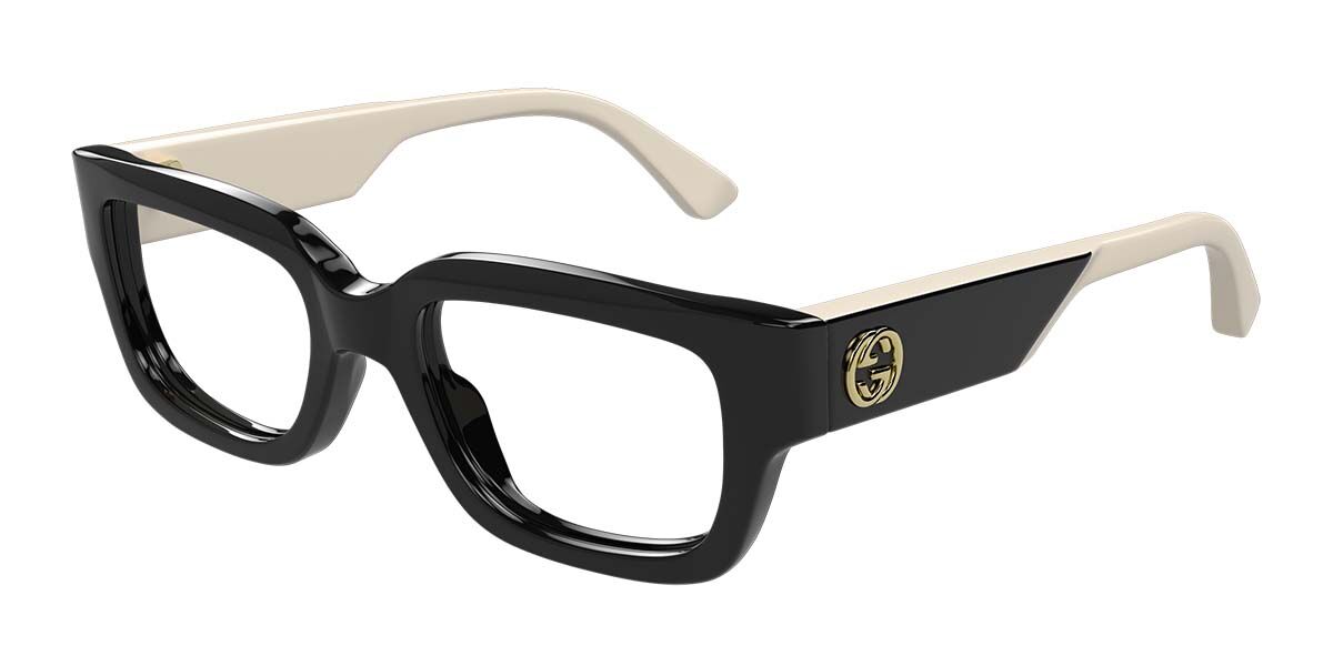 Gucci GG1666O 006 Square Tortoise Eyeglasses | SmartBuyGlasses US