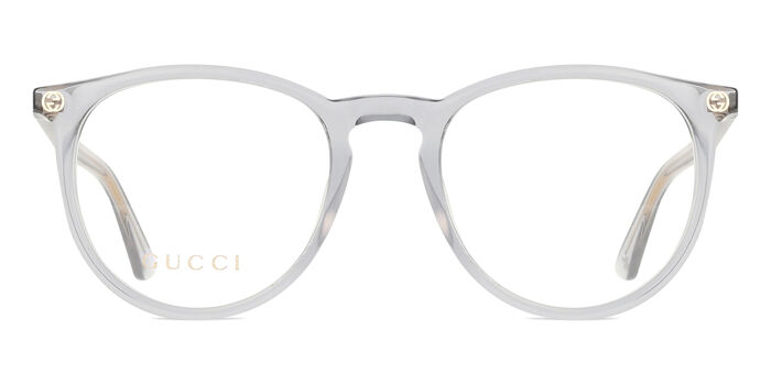 Gucci GG1528S 005 Rectangle Grey Eyeglasses | SmartBuyGlasses US display picture 3
