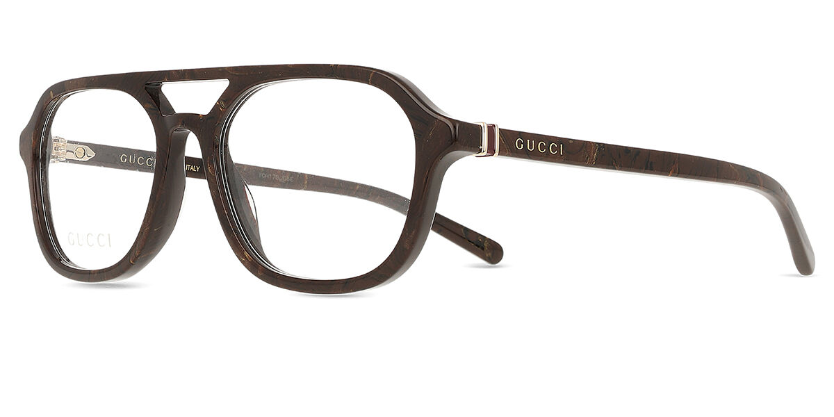 Gucci GG1673O 003 Brown Eyeglasses | SmartBuyGlasses US