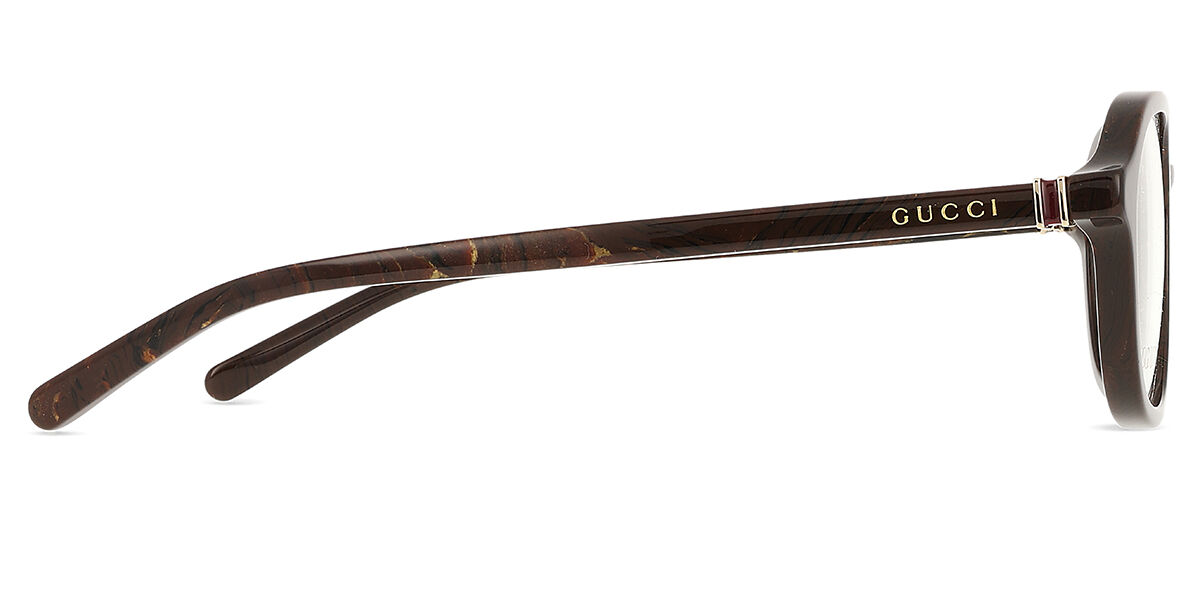 Gucci GG1673O 003 Brown Eyeglasses | SmartBuyGlasses US