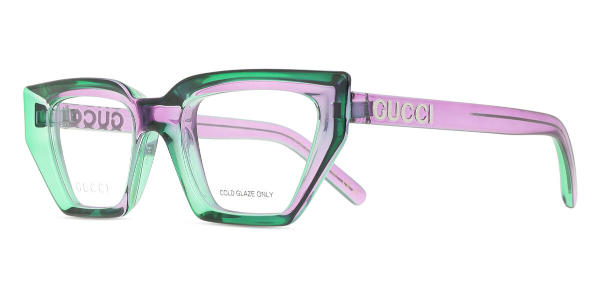 Gucci GG1720O 003 Cat Eye Violet Eyeglasses | SmartBuyGlasses US