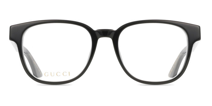 Gucci GG0274OJ Asian Fit 001 Square Black Eyeglasses  display picture 2