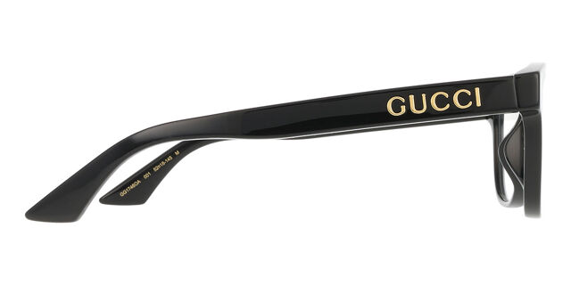 Gucci Sunglasses Asian Fit GG Marmont Black Acetate Eyewear Gucci Black Oversized GG Marmont Sunglasses | FOMO main image 4