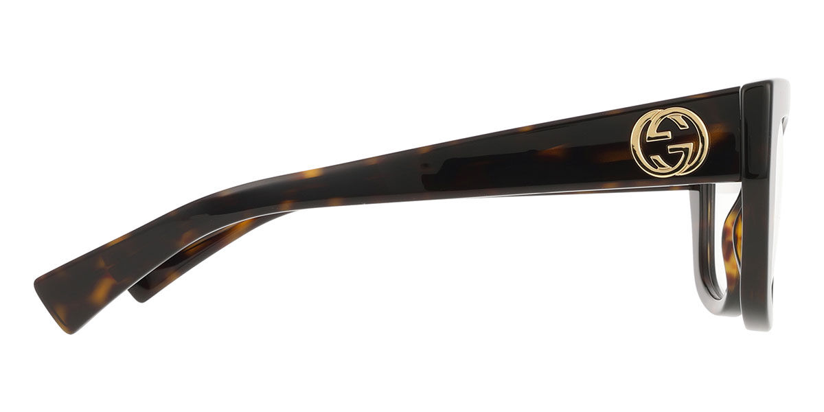 Gucci GG1847O 004 Square Tortoise Eyeglasses | SmartBuyGlasses US