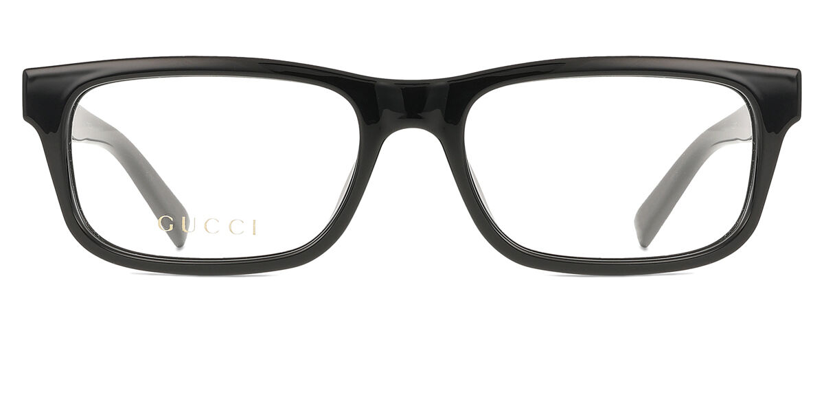 【新品】グッチ GG1858O メガネ Gucci GG1858O 001 Rectangle Black Eyeglasses | SmartBuyGlasses US