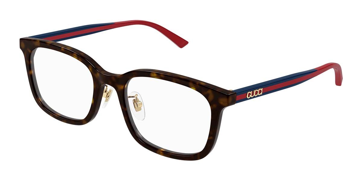 Gucci GG1873OK Asian Fit 002 Square Tortoise Eyeglasses