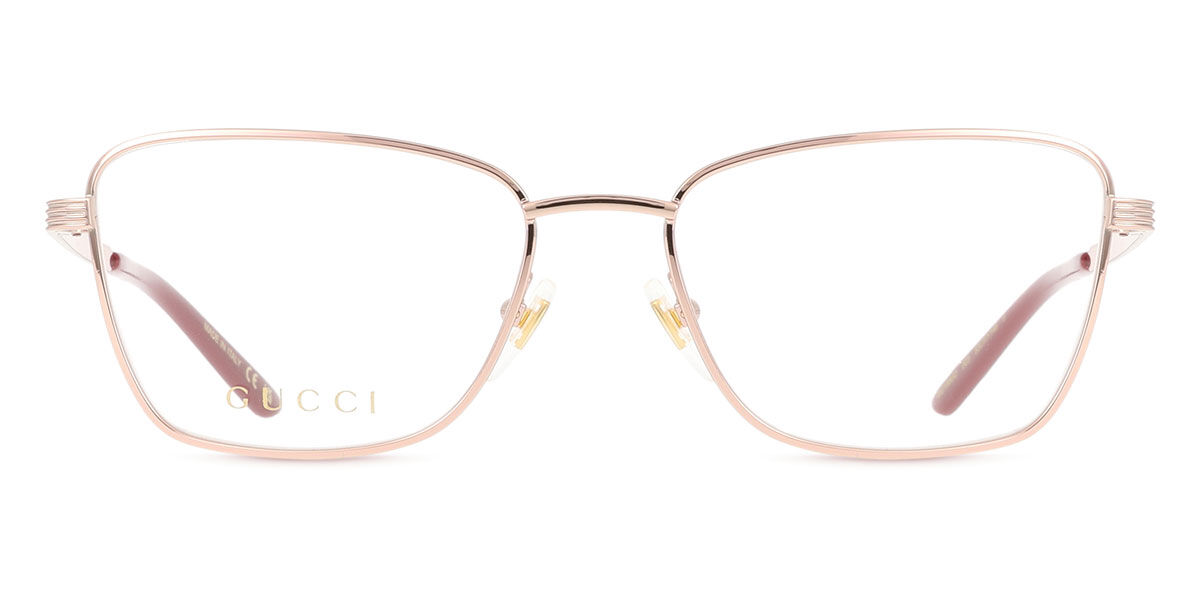 Gucci GG1880O 003 Square Gold Eyeglasses | SmartBuyGlasses US