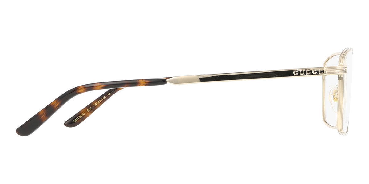 Gucci GG1882O 002 Gold Eyeglasses | SmartBuyGlasses US