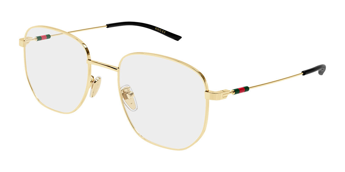 Gucci GG2140OK Asian Fit 001 Gold Eyeglasses | SmartBuyGlasses US