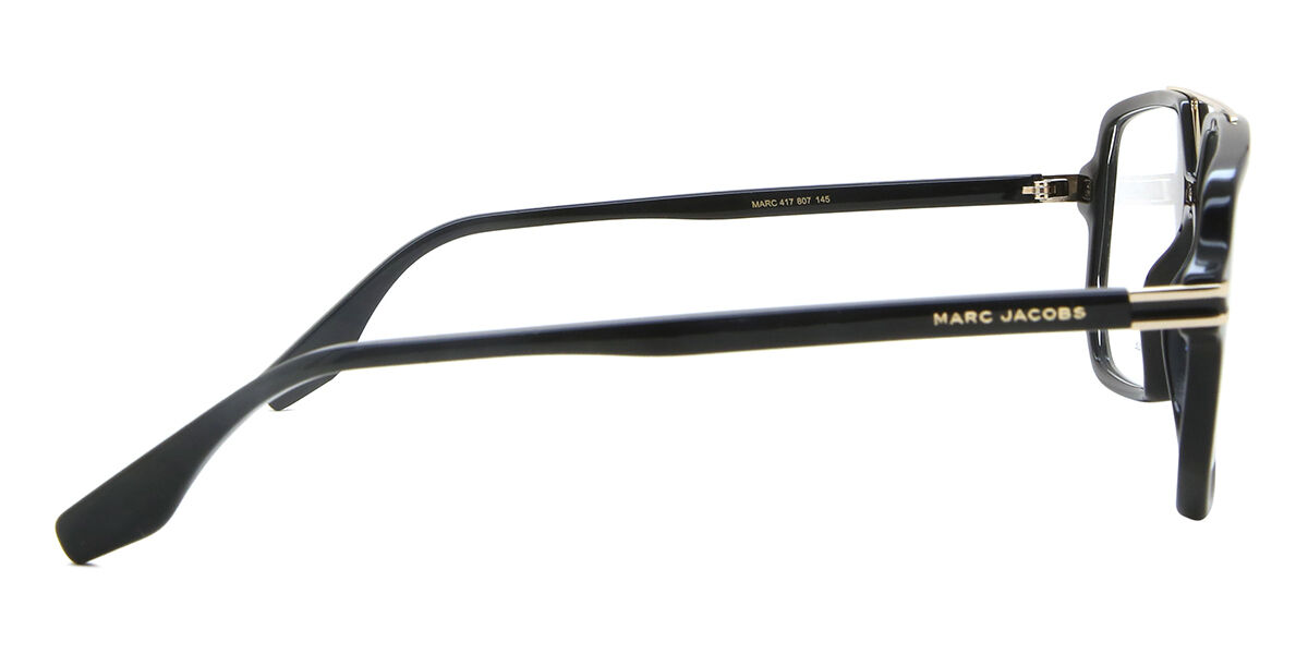 Marc Jacobs MARC 417 807 Pilot Black/Gold Eyeglasses