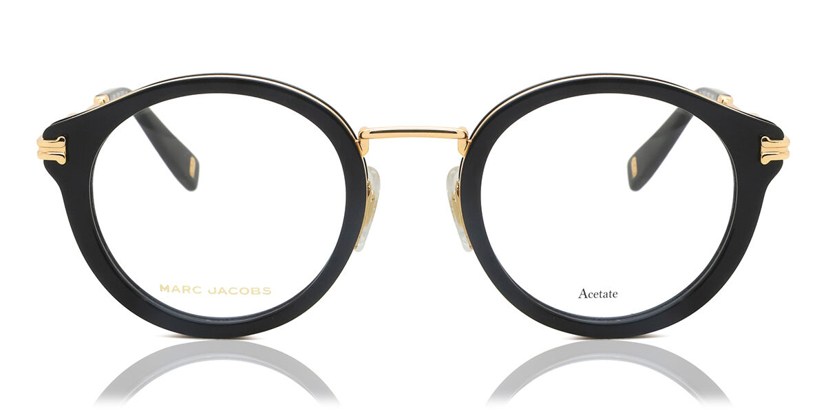 Marc Jacobs MJ 1017 807 Black Gold Eyeglasses | SmartBuyGlasses US