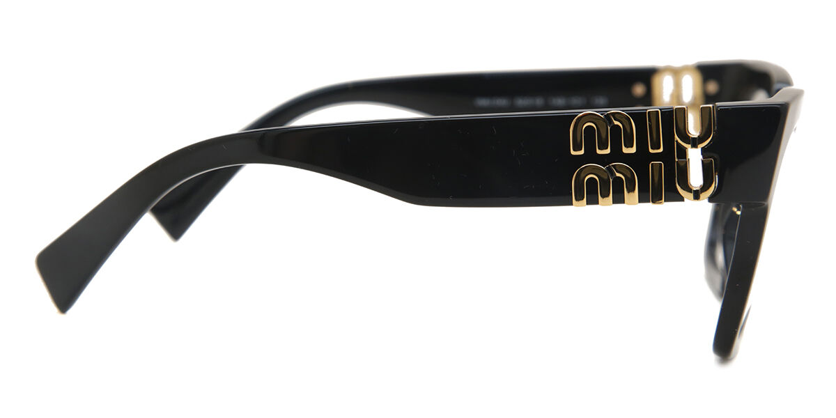 Miu Miu MU04UV 1AB1O1 Black Eyeglasses | SmartBuyGlasses US