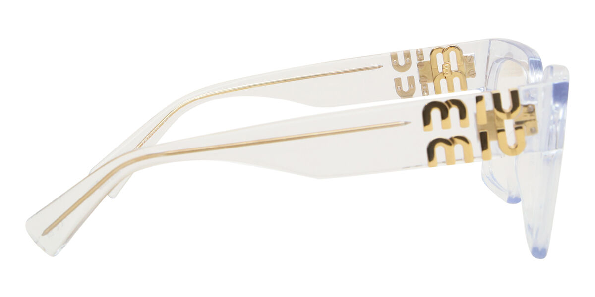 Miu Miu MU04UV 2AZ1O1 Square Clear Eyeglasses | SmartBuyGlasses US